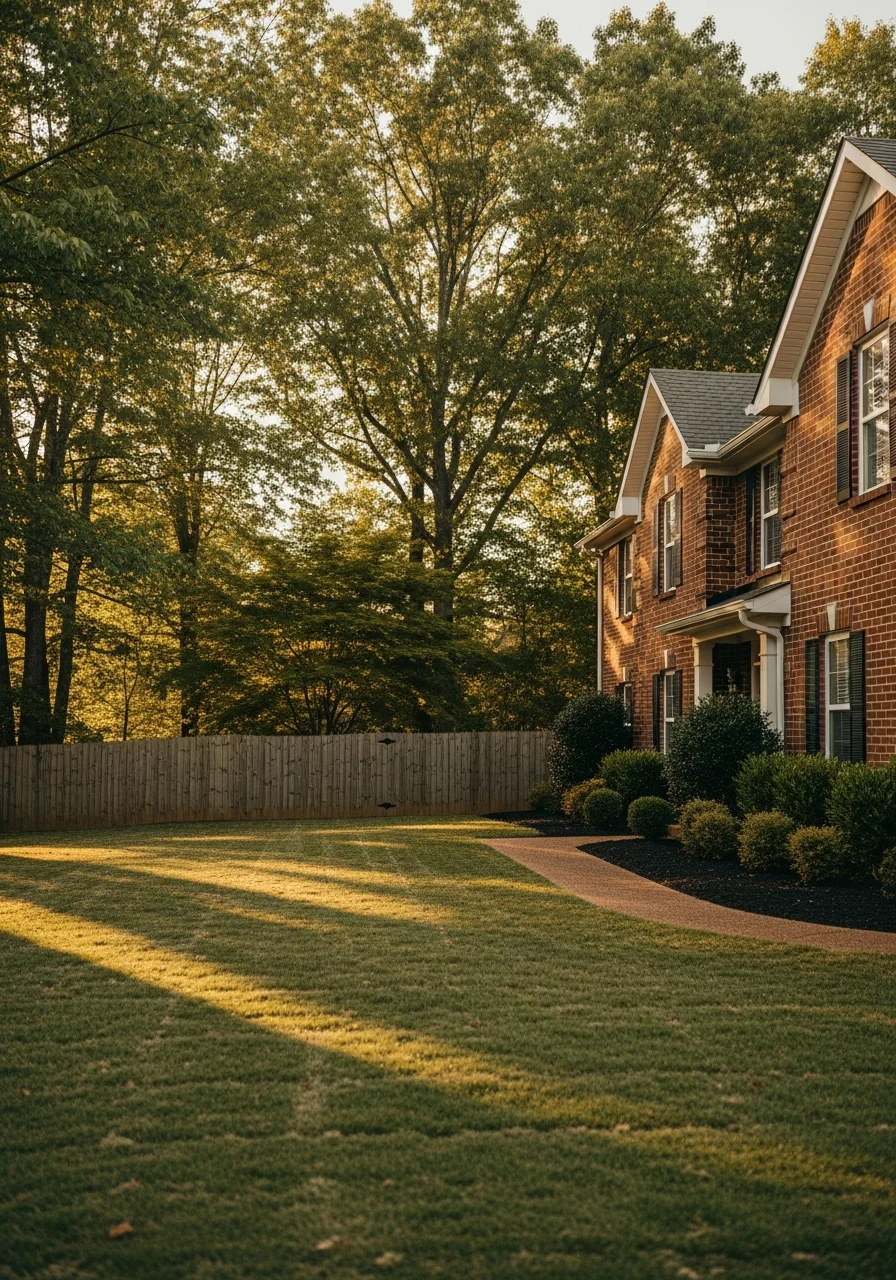 A Sumner County home exterior showing quality work in a Tennessee suburban or rural setting.